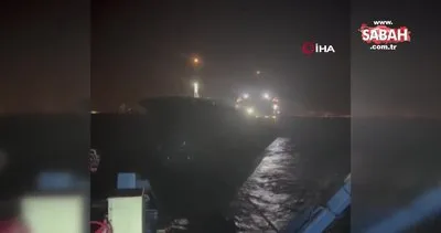 İstanbul Boğazı’nda 120 metre boyundaki kargo gemisi arızalandı | Video