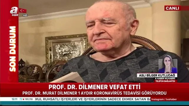 Prof. Dr. Murat Dilmener corona virüsten hayatını kaybetti | Video