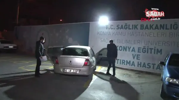 Konya'da sırtındaki çuvaldan çaldığı 10 tavuk çıkan şahıs gözaltına alındı | Video
