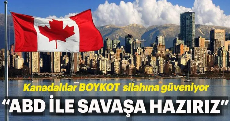 Kanadalılar ABD’yi boykottan yana