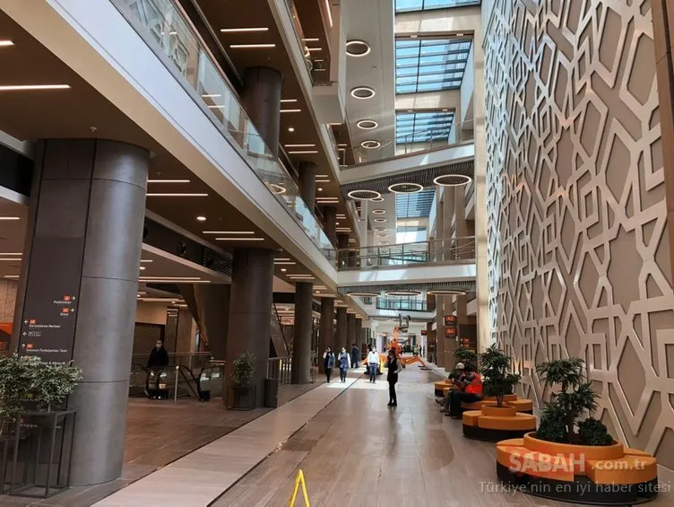 Bugün hizmete giriyor! İşte Başakşehir Çam ve Sakura Şehir Hastanesi