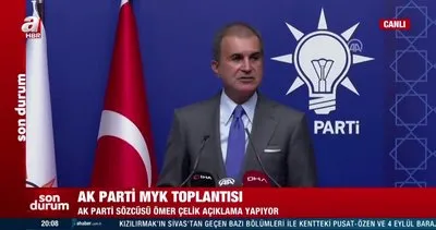 Son dakika haberi... AK Parti Sözcüsü Ömer Çelik’ten önemli açıklamalar | Video