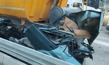Burdur'da feci kaza! 1 ölü, 1 yaralı #burdur