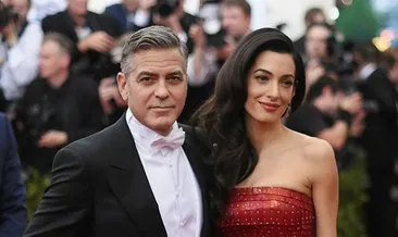 George Clooney ve Amal’dan çocuklar için bağış