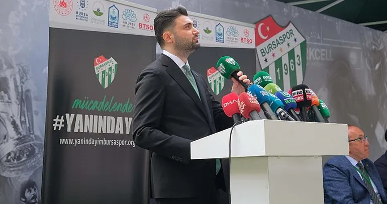 Bursaspor’un yeni başkanı Enes Çelik oldu