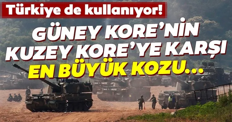 Güney Kore’nin Kuzey Kore’ye karşı en büyük kozu! Türkiye’nin PKK/PYD-YPG ve DEAŞ’a karşı kullandığı obüsler...