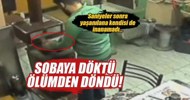 Sobaya polyester döktü, ölümden döndü