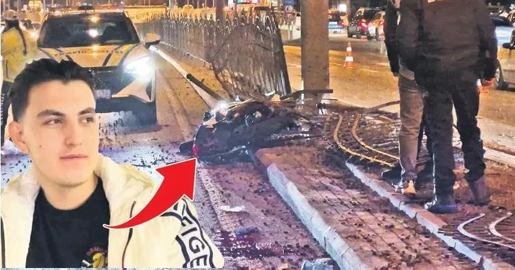 Yarış faciası ölümle sona erdi