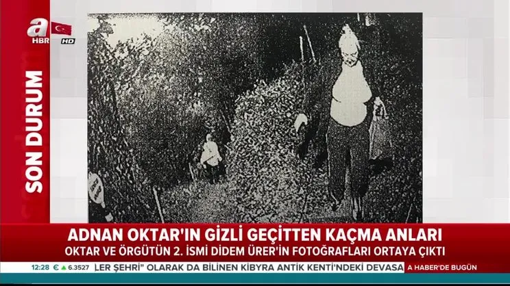 Adnan Oktar'ın villasındaki gizli geçitten kaçtığı anları