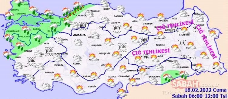 Türkiye, karlı ve yağışlı havaları yaşarken müjdeli haber: İlk cemre yarın düşüyor
