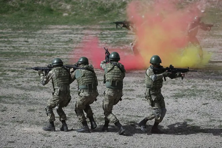 Kayseri Komando Tugayı personelleri operasyonlara işte böyle hazırlanıyor