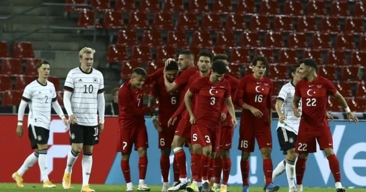 A Milli Takım Almanya karşısında beraberliği son anda kurtardı! Almanya Türkiye maç özeti