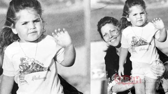 Bu ünlüyü tanıyabildiniz mi? Annesinin kucağında el sallayan çocuk şimdi çok ünlü bir oyuncu…