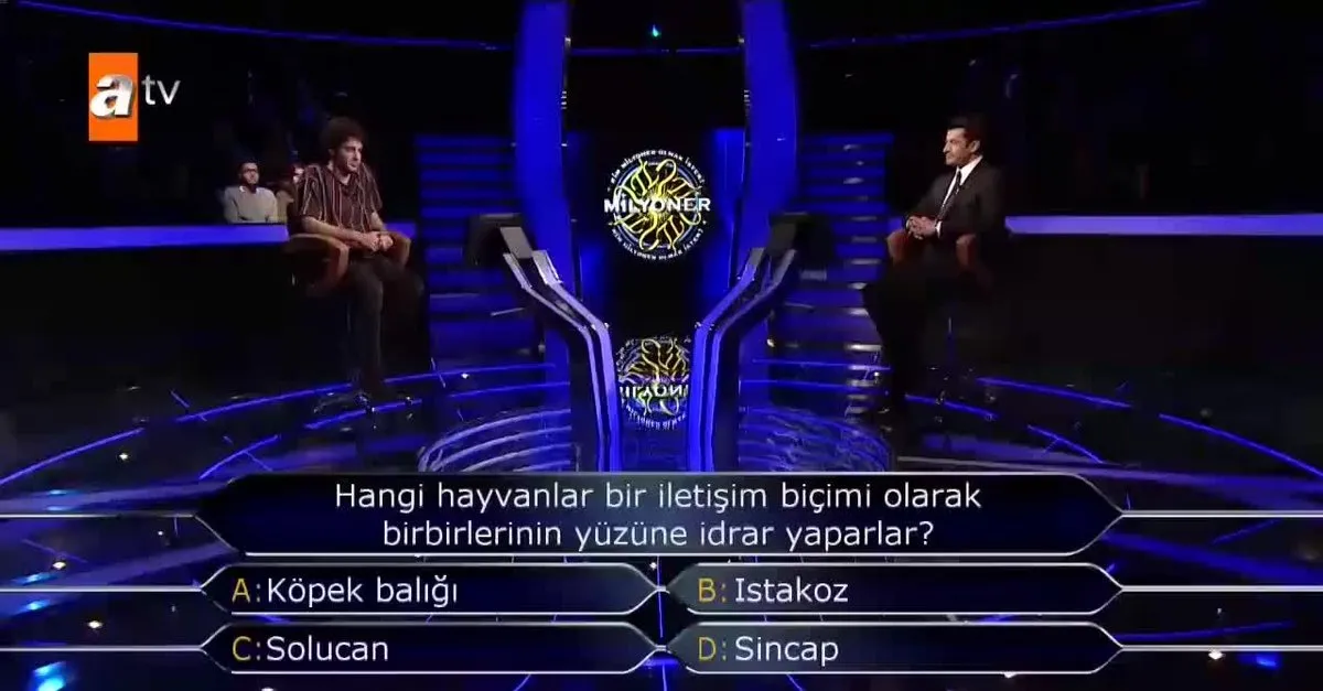 kim milyoner olmak ister 1 subat 2020 cumartesi gecesine damga vuran idrar sorusu video videosunu izle son dakika haberleri