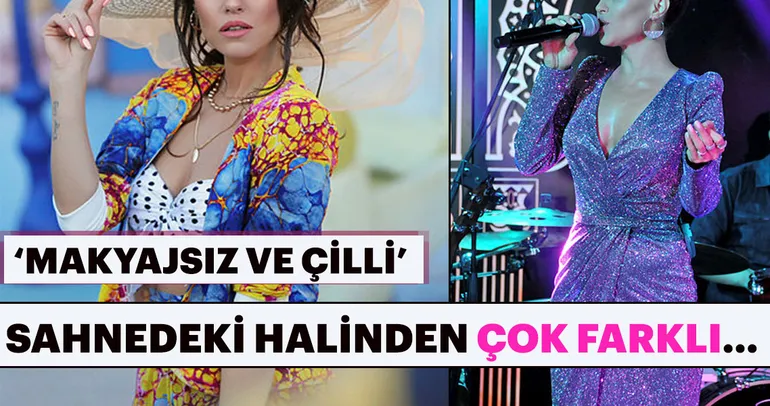 Derya Uluğ ‘Makyajsız ve çilli’