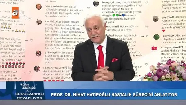Koronavirüsü yenen Prof. Dr. Nihat Hatipoğlu'dan açıklama | Video