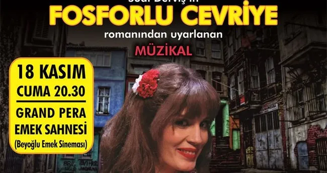 Fosforlu Cevriye bu kez tiyatroda