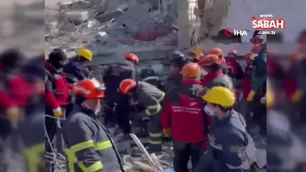 Nurdağı'ndaki enkazdan 129. saatte 6 kişi kurtarıldı | Video