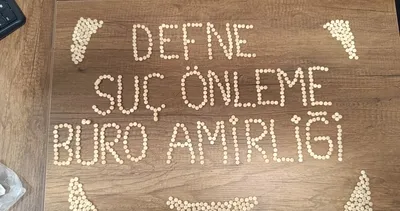 Defne’de narkotik operasyonu: 840 adet uyuşturucu hap ele geçirildi