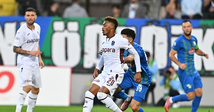 Trabzonspor, Rizespor’u 2 golle geçti! Zirve takibini sürdürdü...