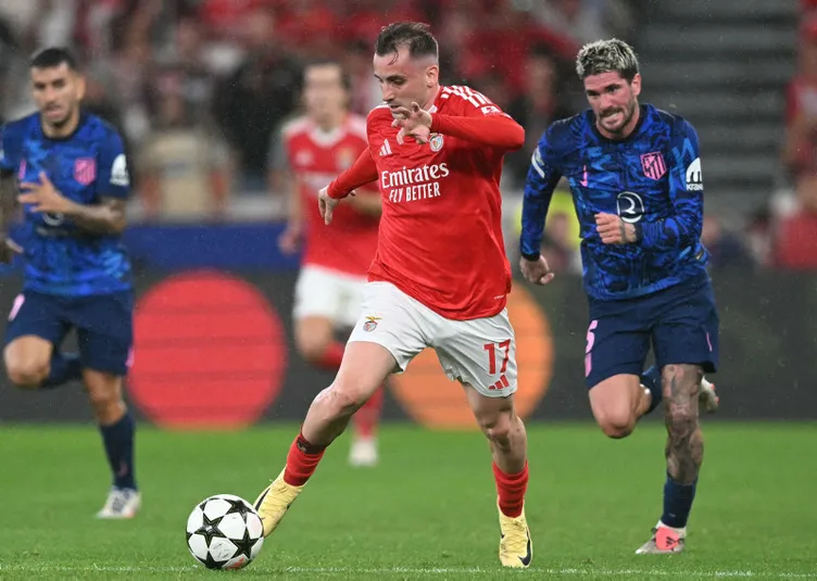 SON DAKİKA HABERLERİ: Şampiyonlar Ligi’nde sahne yine Kerem Aktürkoğlu’nun! Atletico Madrid maçında tarihe geçti…