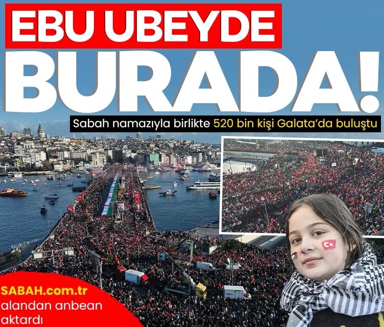 SON DAKİKA | Türkiye Filistin için ayakta! İstanbul’da büyük Gazze yürüyüşü