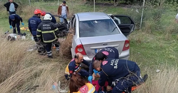 Hatay’da trafik kazası: 1 ölü, 3 yaralı