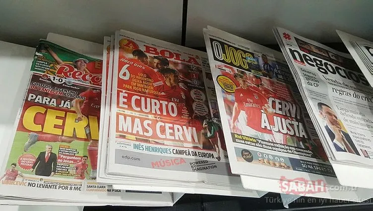 Benfica-Fenerbahçe maçı Portekiz basınında