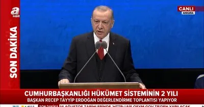 Son dakika: Cumhurbaşkanı Erdoğan Cumhurbaşkanlığı Hükümet Sistemi’nin 2 yılını değerlendirdi | Video