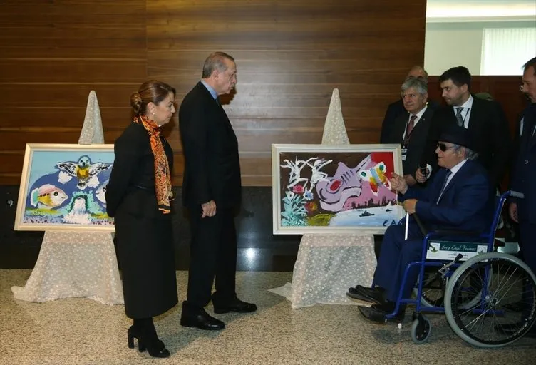 Cumhurbaşkanı Erdoğan ’Engelleri Aşanlar 2017’ buluşmasına katıldı