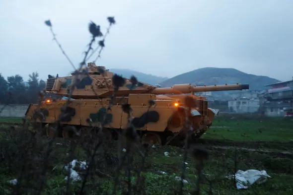 Reuters Afrin harekatını dünyaya böyle duyurdu!