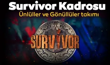 Survivor 2020 yarışmacıları sürpriz isimler! Survivor Ünlüler - Gönüllüler takımı yarışmacıları: Uğur Pektaş, Cemal Can, Yasin Obuz...