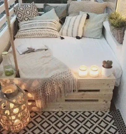 Küçük balkon dekorasyon fikirleri