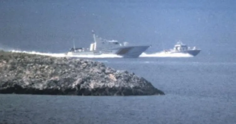 Sahil Güvenlik Yunan botunu kovaladı