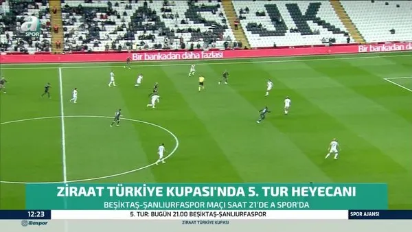Beşiktaş - Şanlıurfaspor Maçı TÜRKİYE KUPASI ASPOR CANLI İZLE