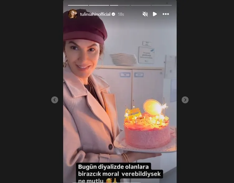 Tülin Şahin’den diyalizdeki annesine göz yaşartan doğum günü sürprizi! Bugün birazcık da olsa...