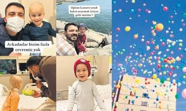 Kanseri yendi binlerce balon uçtu #istanbul