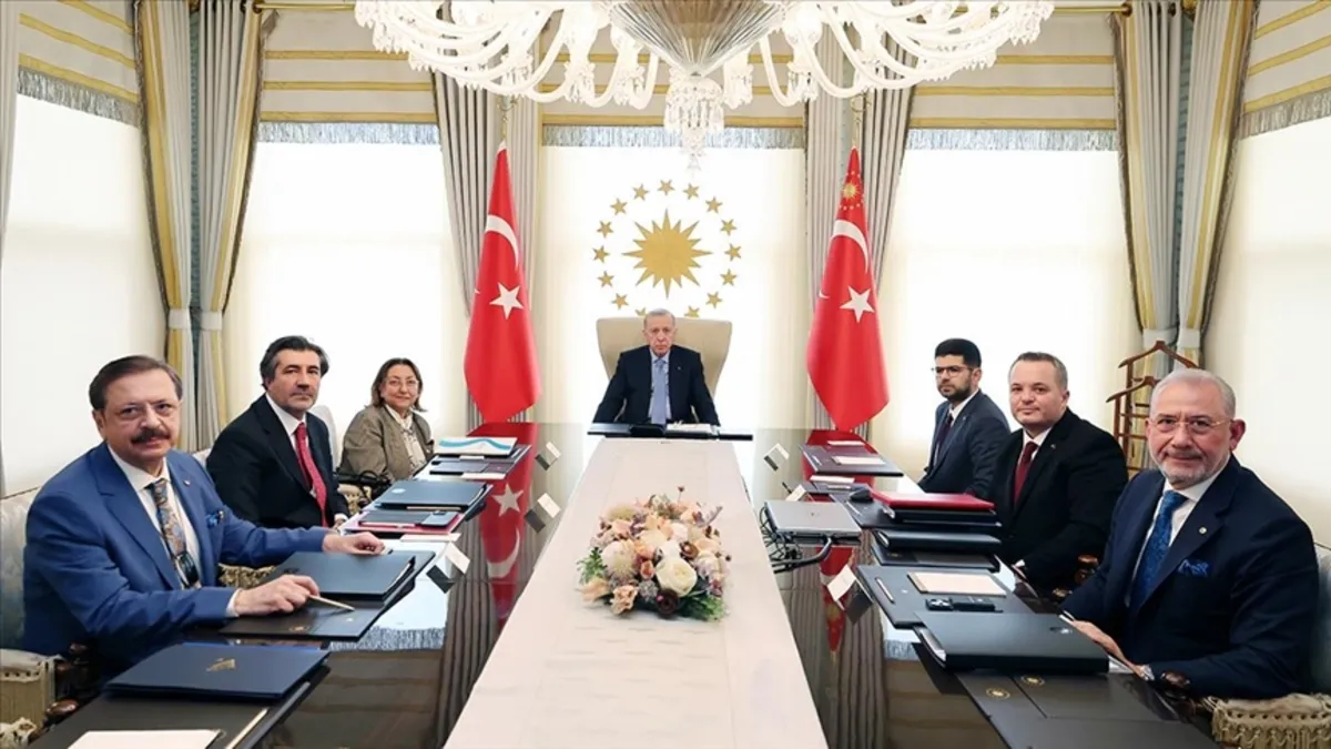 Türkiye Varlık Fonu Yönetim Kurulu Toplantısı Başkan Erdoğan başkanlığında yapıldı Türkiye Varlık Fonu Yönetim Kurulu Toplantısı Başkan Erdoğan başkanlığında yapıldı