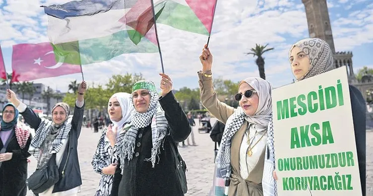 Siyonist vahşete karşı tek ses