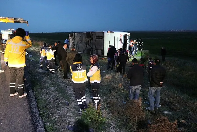 Aksaray’da yolcu otobüsü şarampole devrildi: 4 ölü, 37 yaralı