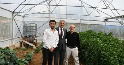 Vali Makas, genç girişimciye tam destek! #kirikkale