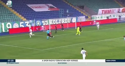 Çaykur Rizespor 3-0 Eskişehirspor MAÇ ÖZETİ