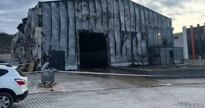 Lavaş fabrikası alevlere teslim oldu