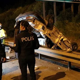 Otomobil takla attı: 1 yaralı