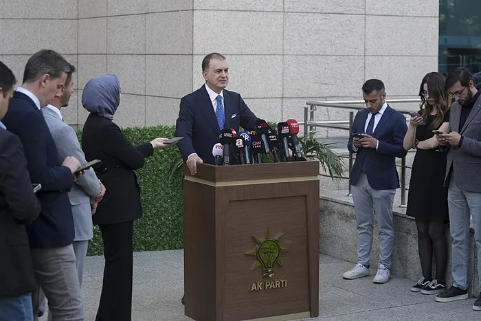 AK Parti Sözcüsü Ömer Çelik: Dünyanın en önemli gündemi Gazze