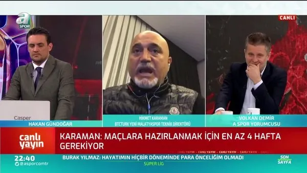 Hikmet Karaman: Yabancılar maça çıkmak istemeyebilir