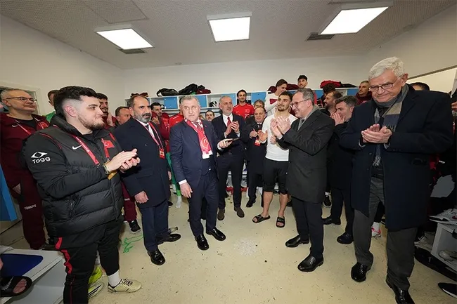 24 yıl sonra Dünya Kupası'ndayız! Başkan Erdoğan'dan Milli Takım'a tebrik