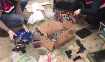 Çocuk kıyafeti kamufleli silah satışı!