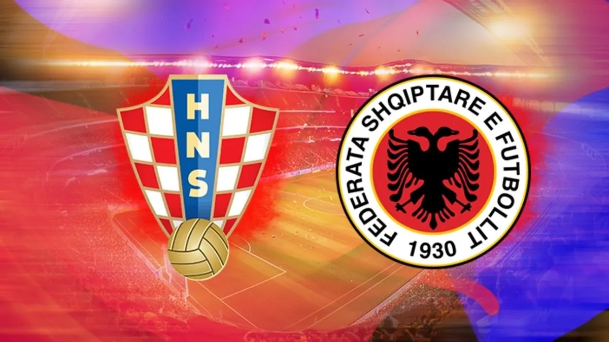 Hırvatistan - Arnavutluk maçında inanılmaz son! 90+5'te beraberlik golü geldi