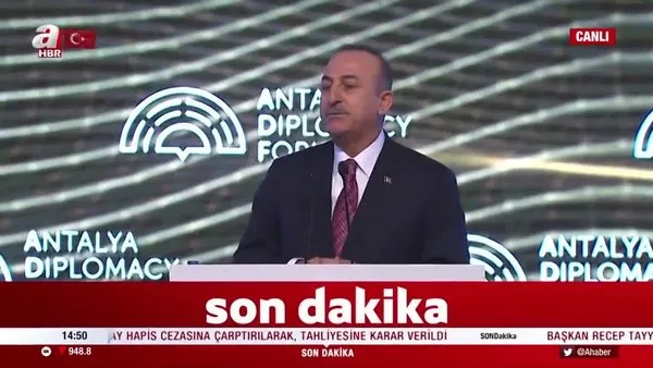Bakan Çavuşoğlu: Antalya Diplomasi Forumu 75 ülkeden katılımcıyı bir araya getirdi